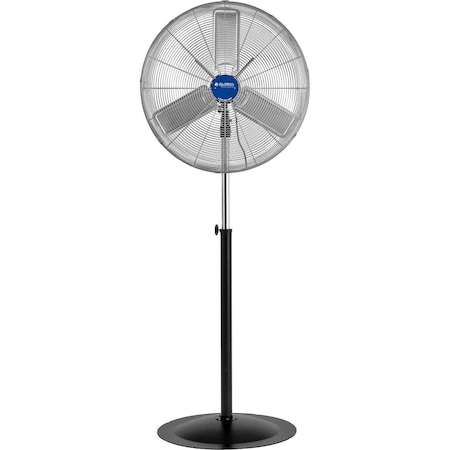 Global Industrial Deluxe Oscillating Pedestal Fan, 30 Diameter, 1/2HP, 10,000CFM 652299